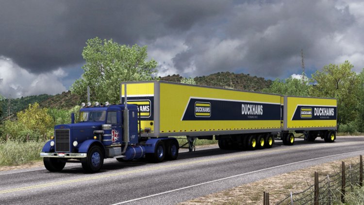 Duckhams Oils skin for ATS Standard Trailers