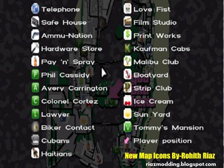 New Map Icons