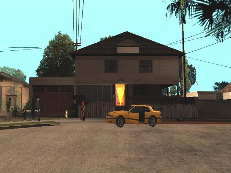 New CJ house mod