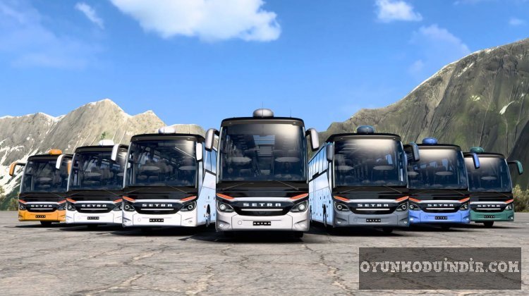 Setra 517 HDH 1.44 ETS2 Otobüs Modu