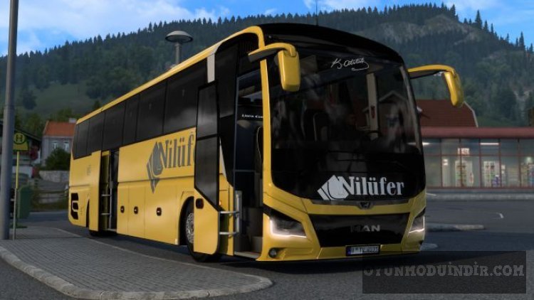 Nilufer GOLD for Man Lion’s Coach Euro 6 (OyuncuyusBis) ETS2 1.45