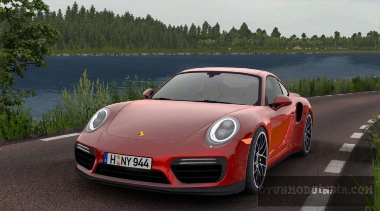 Porsche 991.2 911 Turbo S 2016 V1.2 ETS2 1.46