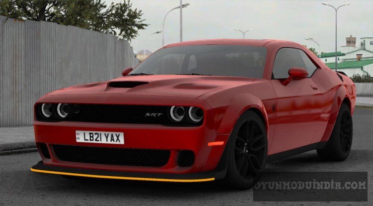 Dodge Challenger SRT Hellcat Widebody 2018 V1.2 ETS2 1.46