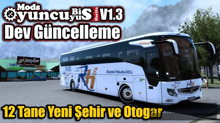 ETS2 Türkiye Haritası 1.46 - Otogar Modu - OyuncuyusBisMap-YKS v1.3