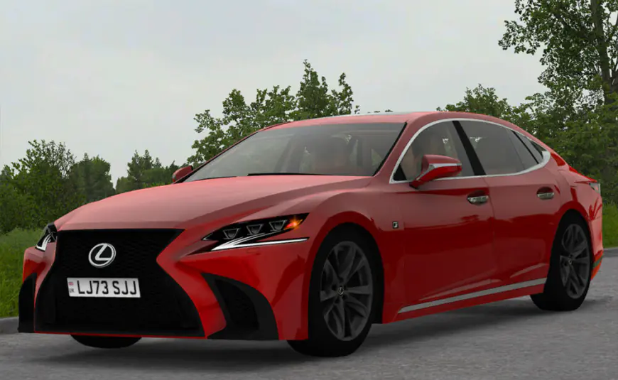 Lexus LS 500 F-Sport 2018 V1.2 ETS2 1.49