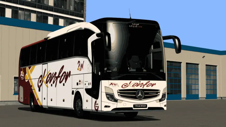 Mercedes Benz Travego 16 SHD Euro 6 Konfor Turizm Kurumsal Skin V3