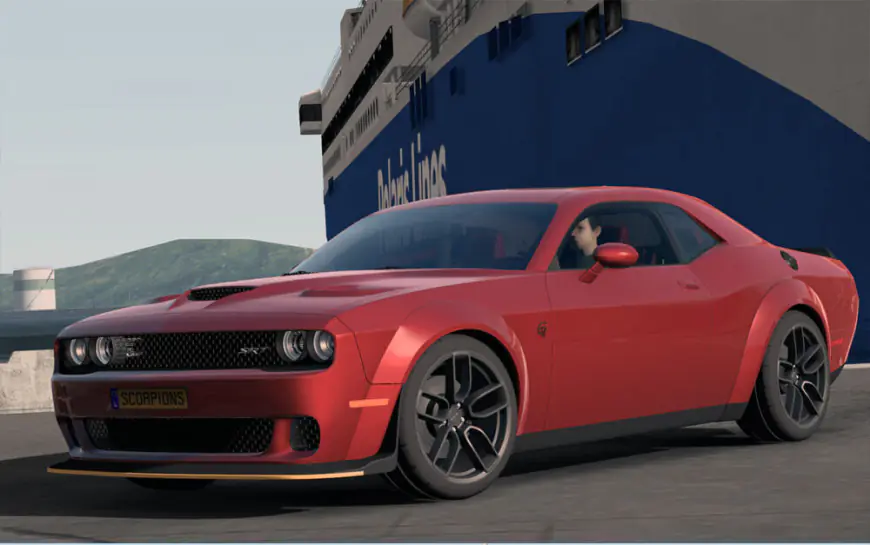 Dodge Challenger SRT Hellcat Widebody 2018 V1.7 ETS2 1.50