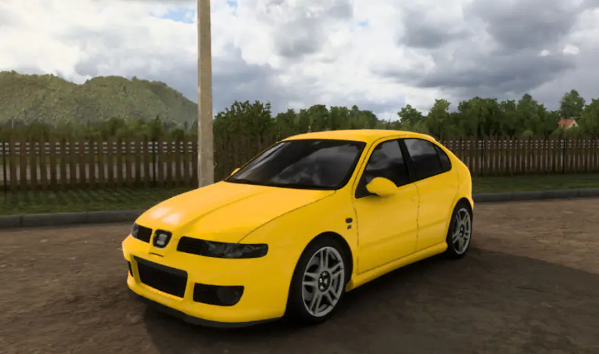 Seat Leon Cupra 2003 with popcorn 2.1 ETS2 1.50x