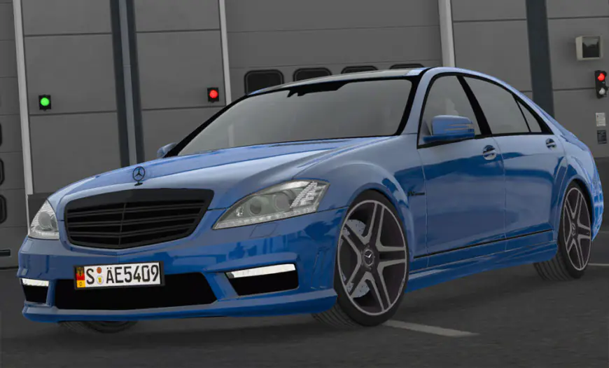 Mercedes-Benz W221 2012 S65 AMG V3.7 ETS2 1.50