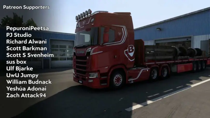 Scania V8 Kurt Egzoz ETS2 1.47