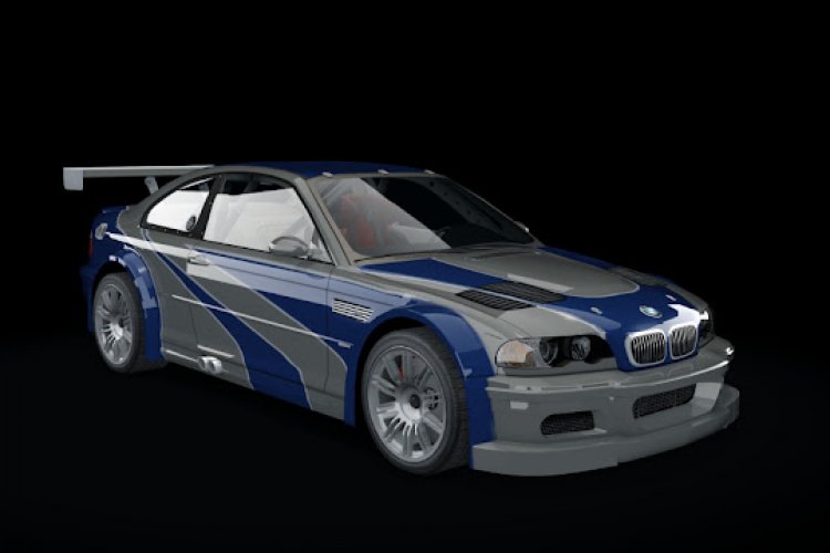 BMW M3 GTR NFS MOST WANTED EDITION